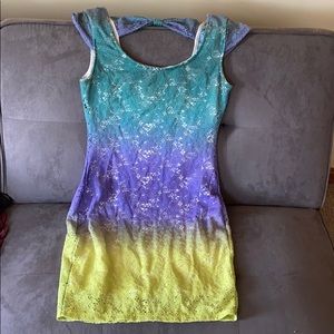 Colorful summer dress